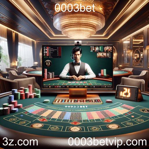 Descubra a Emoção do Cassino Ao Vivo no 0003bet